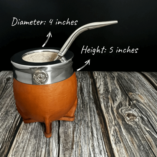 Yerba mate gourd