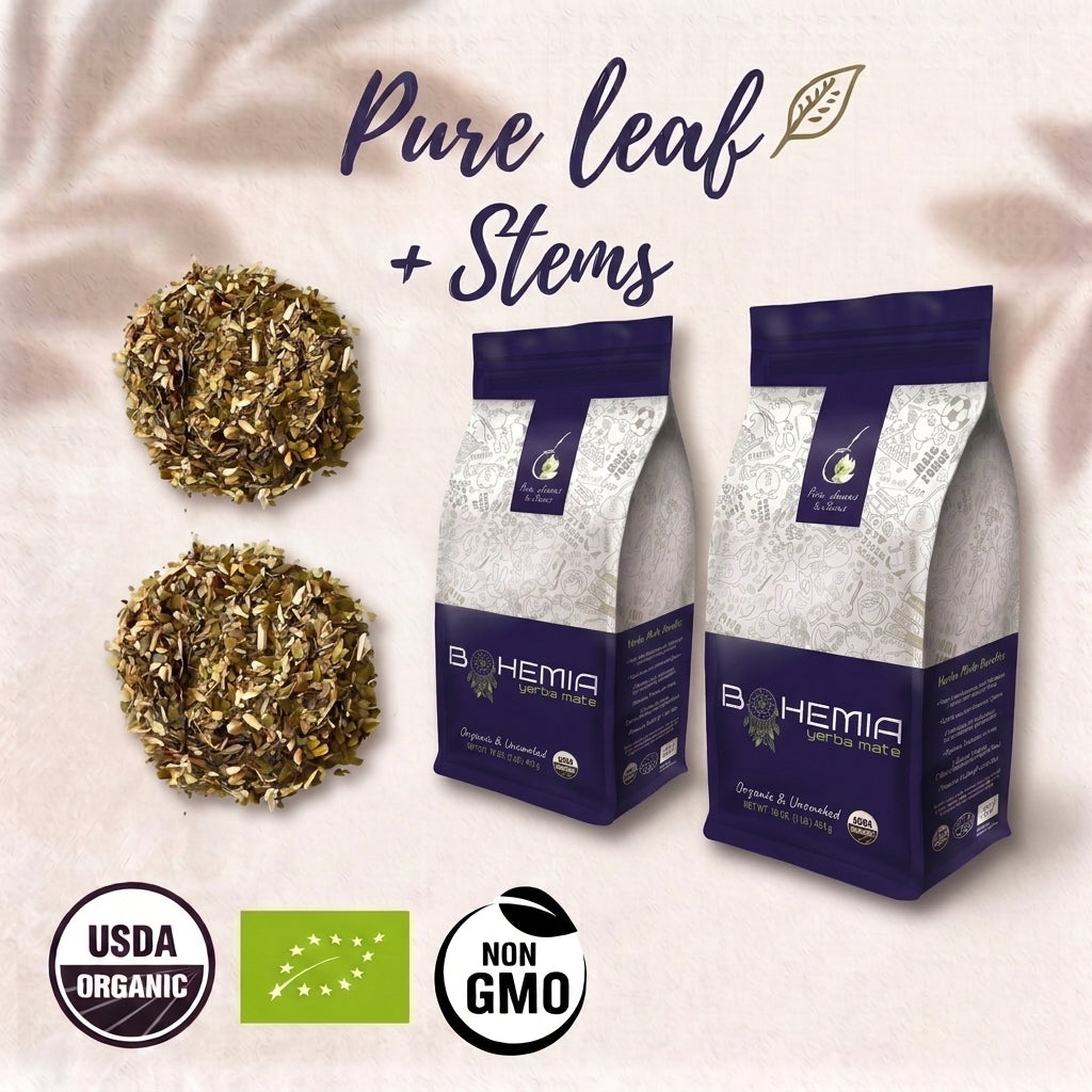 Bohemia Yerba Mate USDA Organic 2 PACK