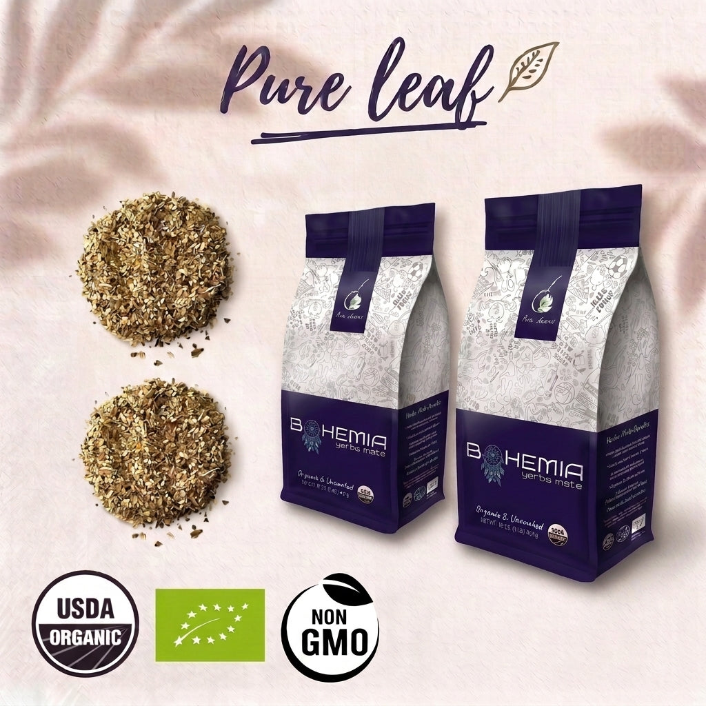 Bohemia Yerba Mate USDA Organic 2 PACK