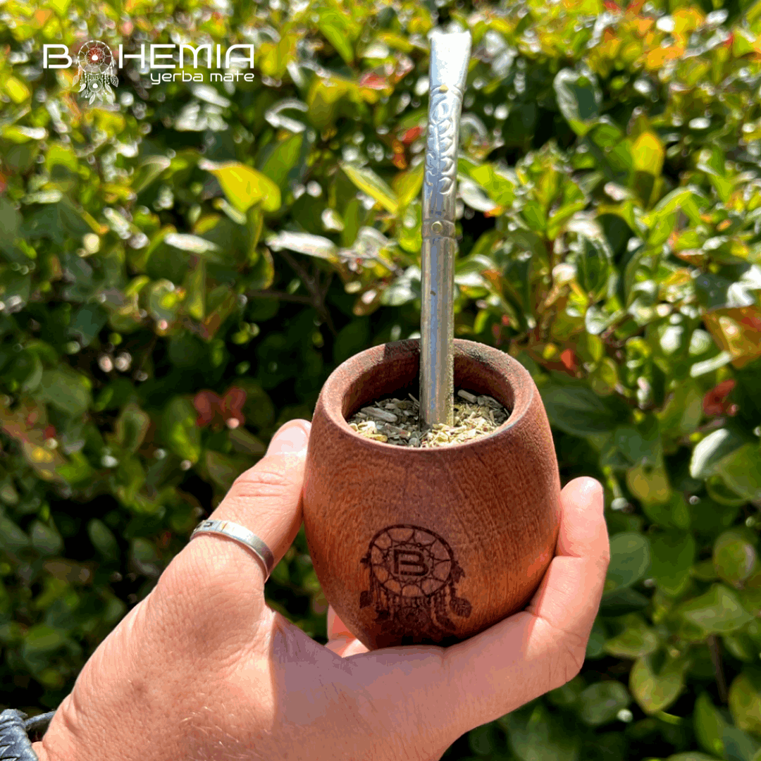 YERBA MATE CAROB CUP