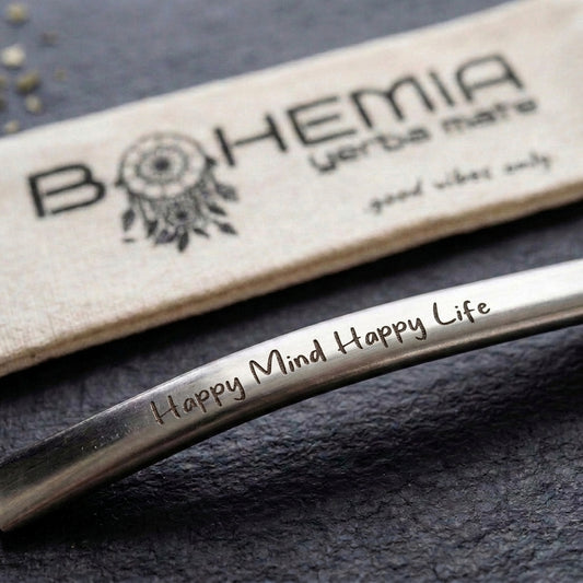 Mate Straw Stainless Steel   | Happy Mind Happy Life