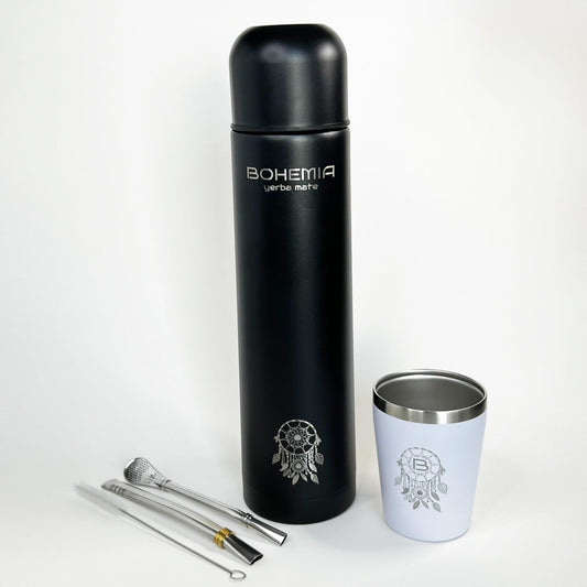 mate thermo tumbler set white